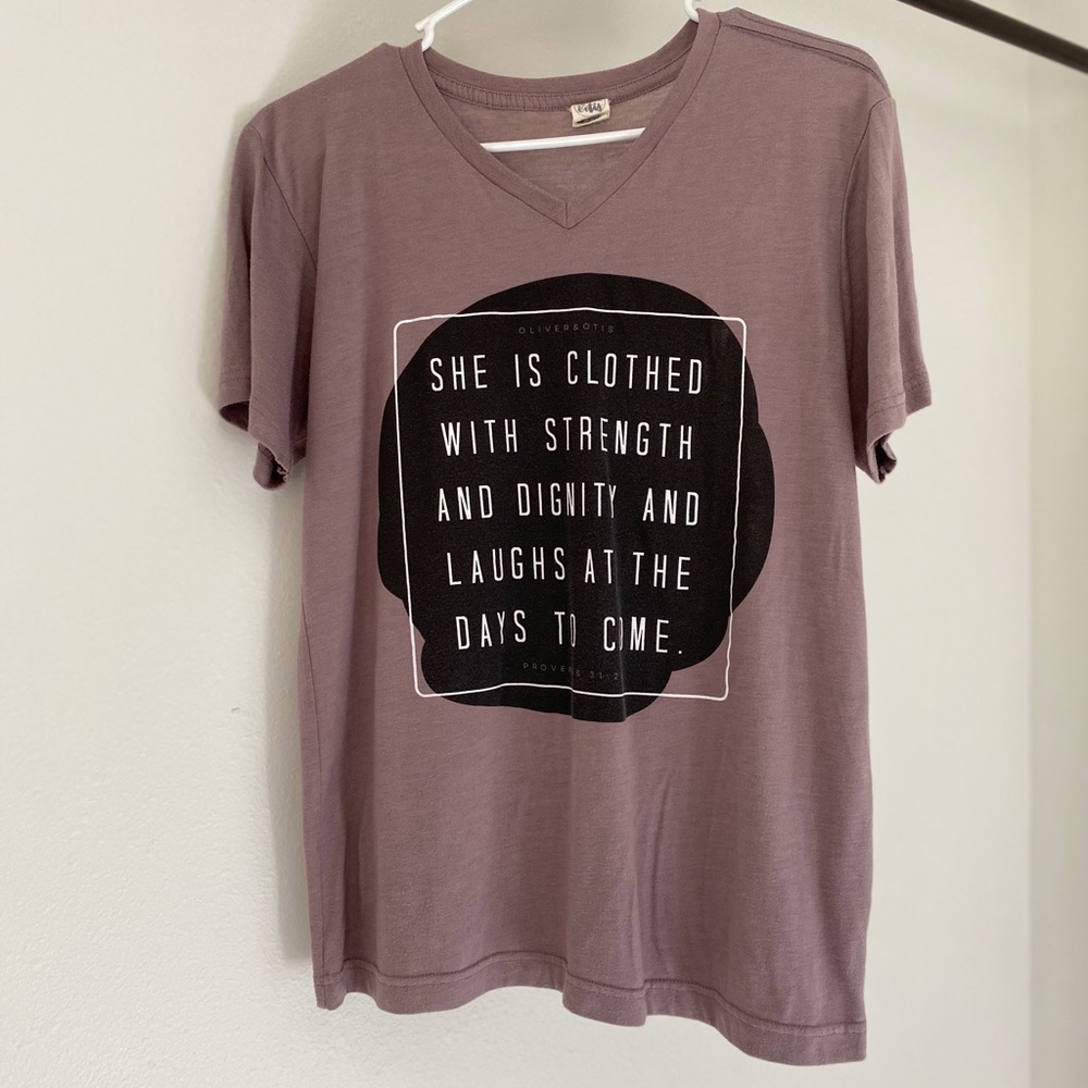 Oliver and Otis Scripture T-Shirt